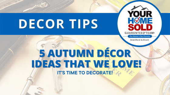 5 Autumn Decor Ideas We Love! 