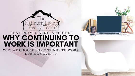 Why Continuing to Work is So Important to Us