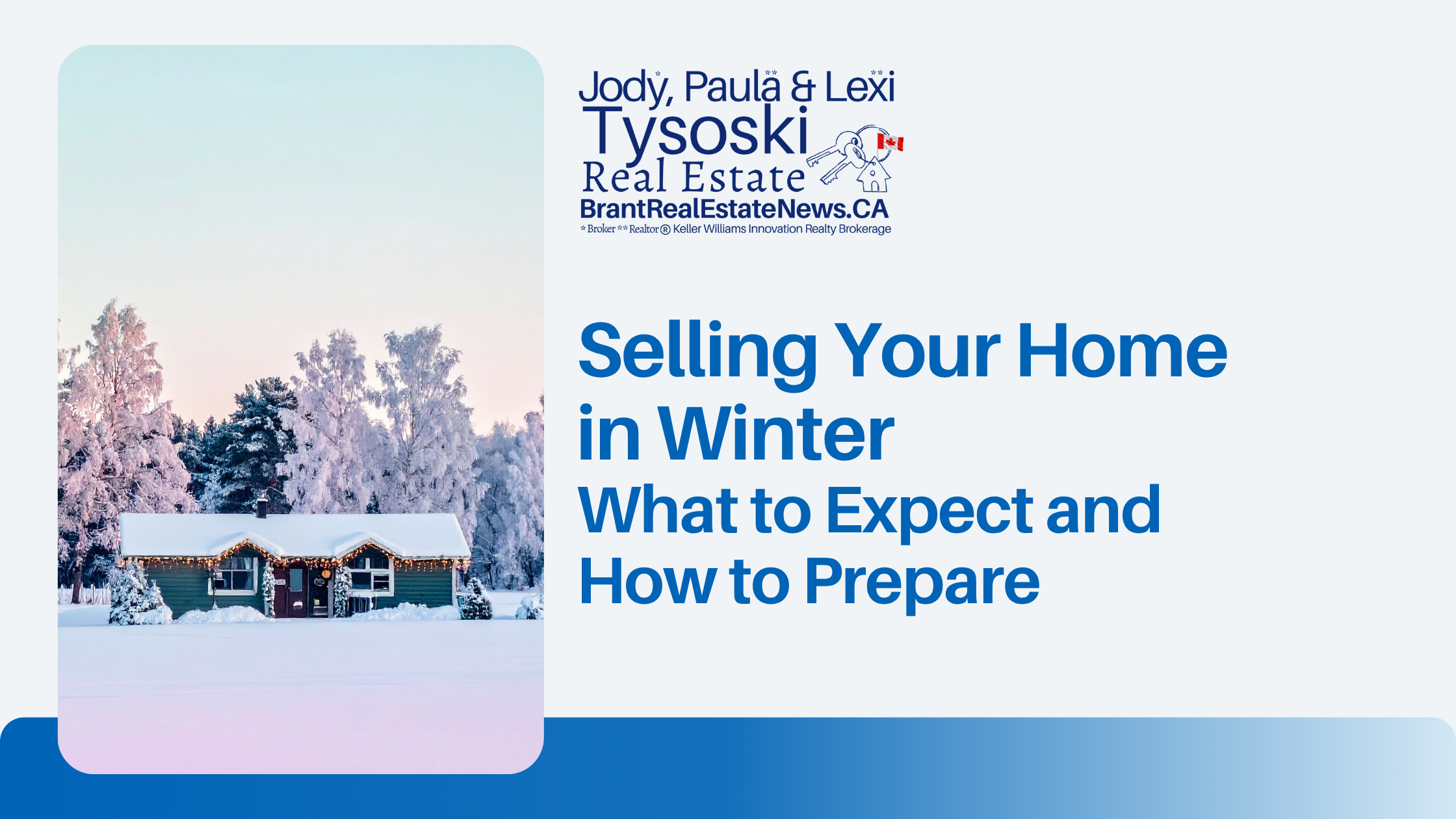 Selling Your Home in Winter: What to Expect and How to Prepare